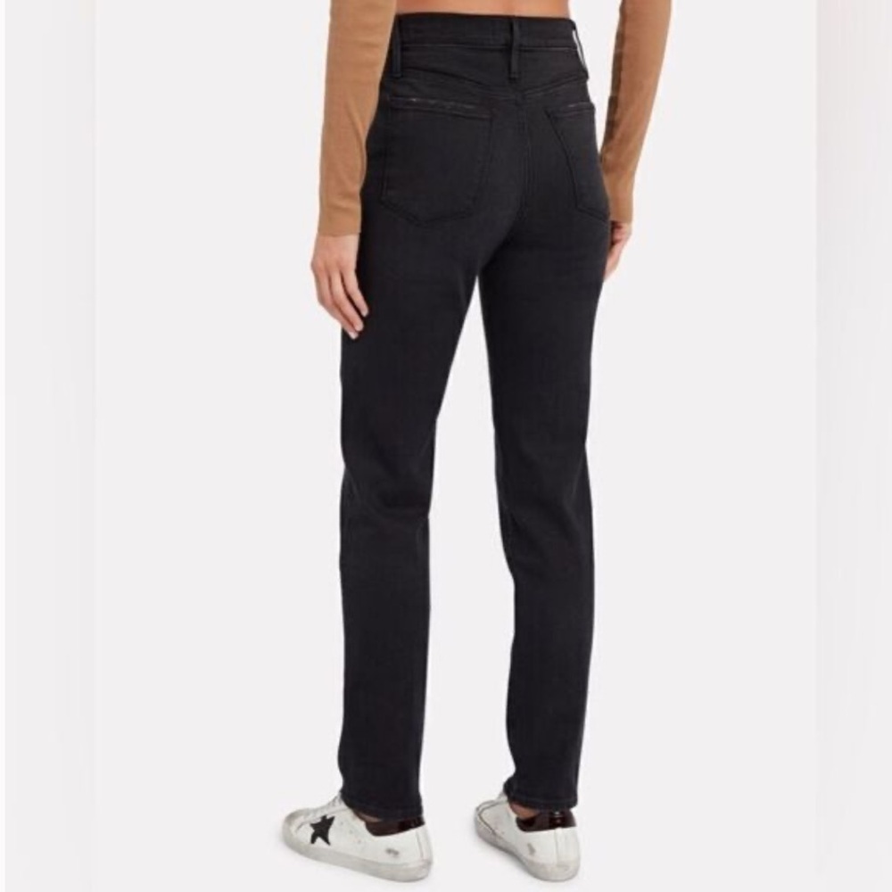 Black Straight-Leg Jeans - Picture 2 of 5